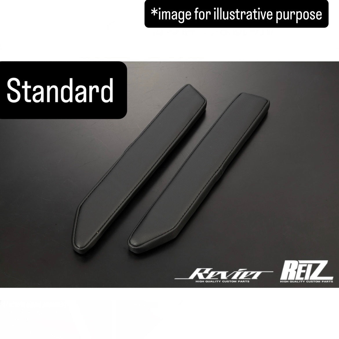 JB64W/JB74W Leather Door Armrest Left & Right Set for Suzuki Jimny / Jimny Sierra (3Colors, Standard & Quilted)