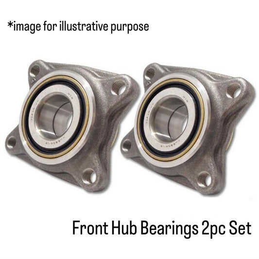 U61V/U62V (Engine:3G83) Front Hub Bearings 2pc Set for Mitsubishi Minicab (OEM:3885A019)