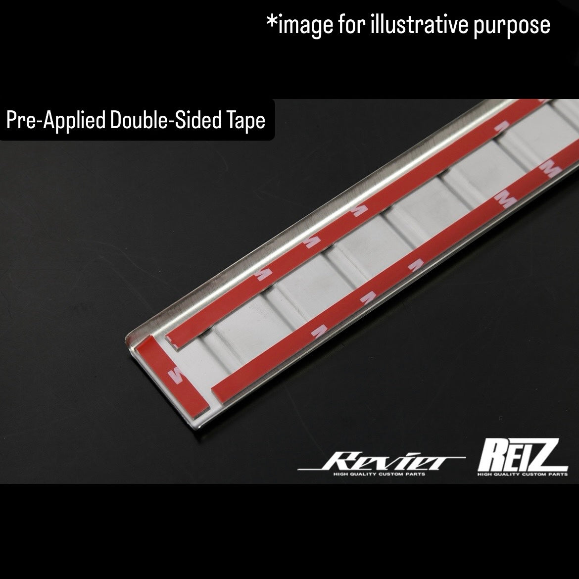 JB64W/JB74W Stainless Steel Rear Scuff Plate Brushed Finish for Suzuki Jimny / Jimny Sierra