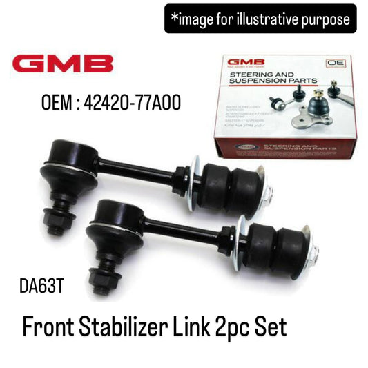 DA63T Front Stabilizer Link 2pc Set (GMB) for Suzuki Carry (OEM:42420-77A00)