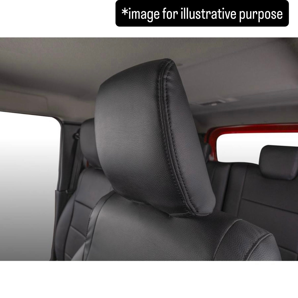 JB64W Dimple Seat Cover Full Set for Suzuki Jimny (50/50 Split Rear Seat, 2 Colors)