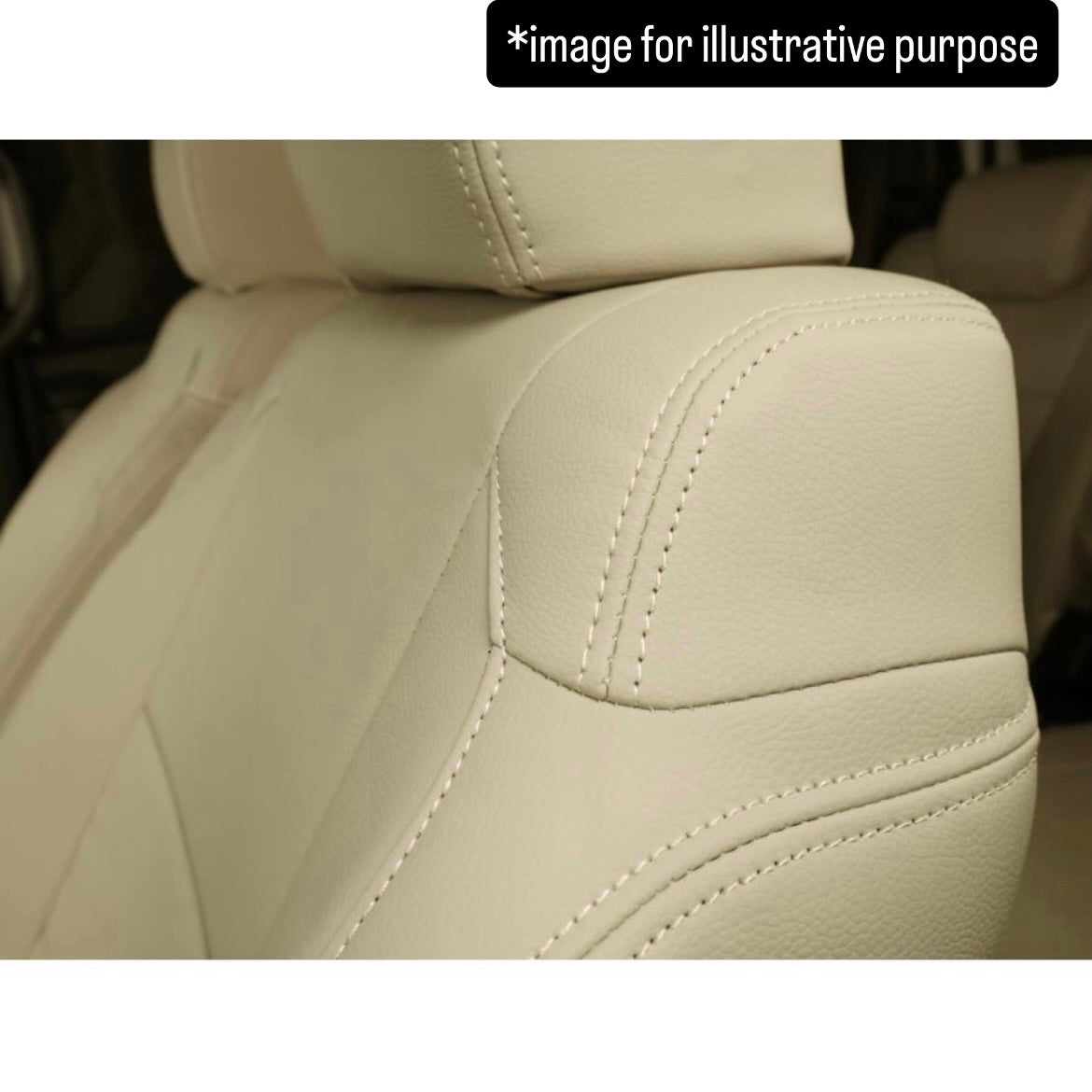 JB64W Dimple Seat Cover Full Set for Suzuki Jimny (50/50 Split Rear Seat, 2 Colors)