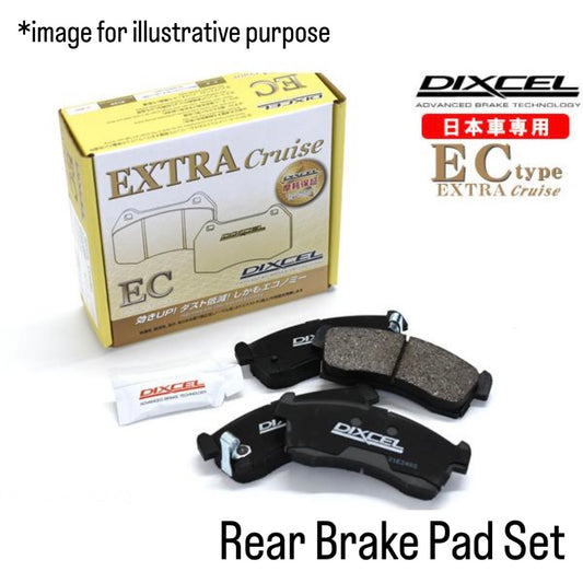 EA11R/EA21R Rear Brake Pad Set (DIXCEL/EC-Type/Extra Cruise) for Suzuki Cappuccino (October.1991~)