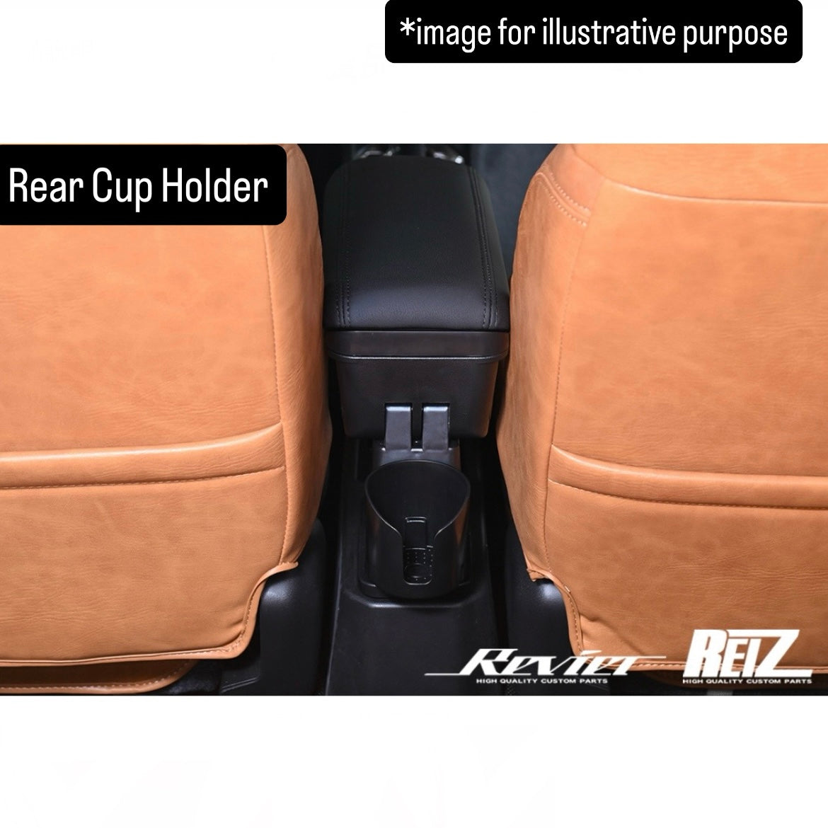 JB64W/JB74W/JC74W Adjustable Center Armrest with Storage & Cup Holder for Suzuki Jimny