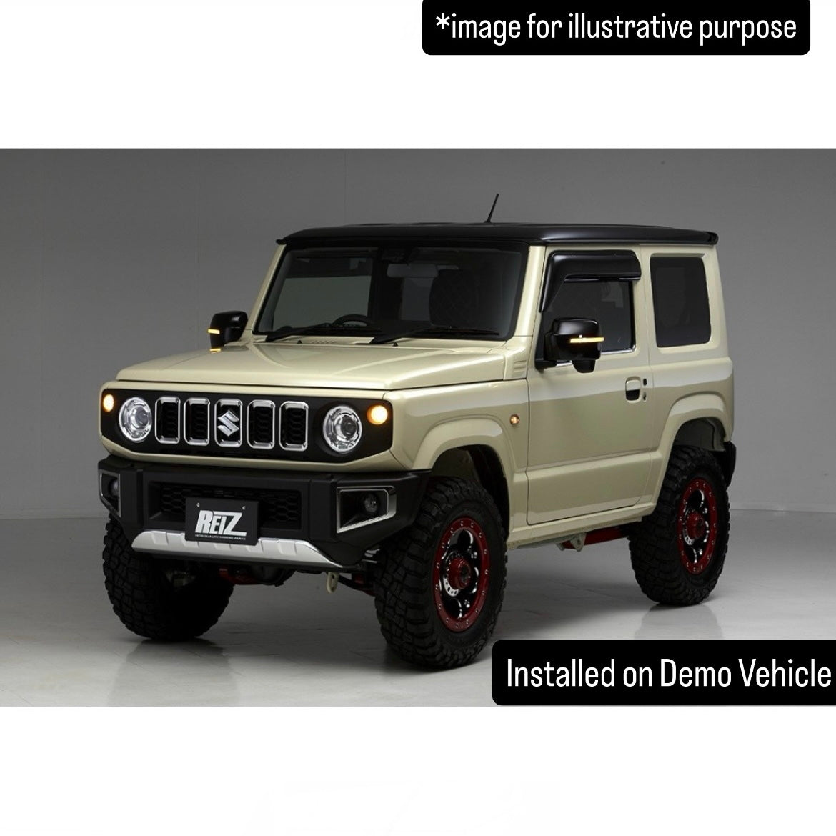 JB64W/JB74W/JC74W/MK53S/MK54S Sequential LED Front Turn Signal Light Left & Right Set Ryusei Version for Suzuki Jimny / Spacia Gear (2lens Options)