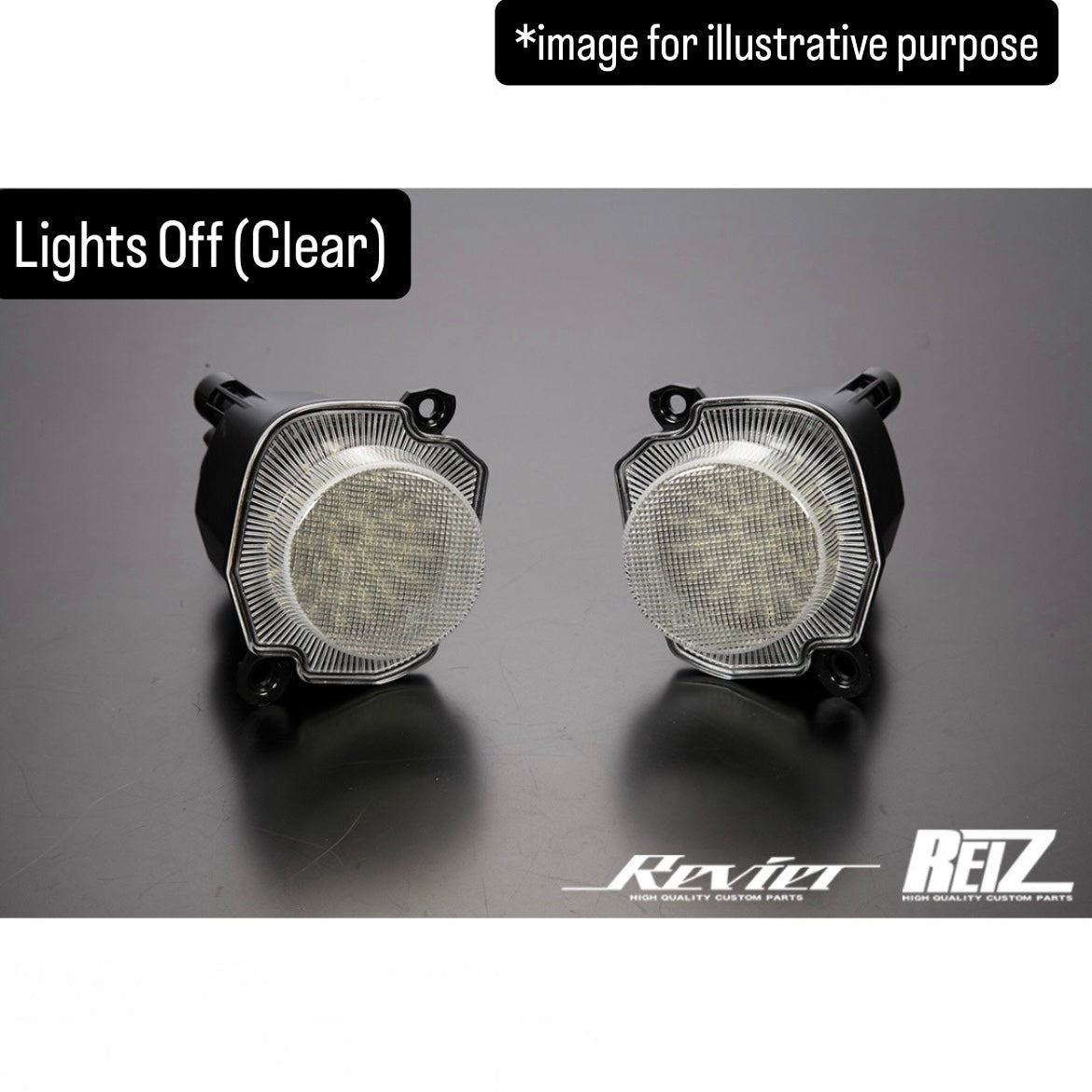 JB64W/JB74W/JC74W LED Front Turn Signal Light Left & Right Set Ver.2 for Suzuki Jimny / Spacia Gear / Flair Wagon Tough Style (2Types Options/Position Light & Switchable Sequential/Flash Mode)