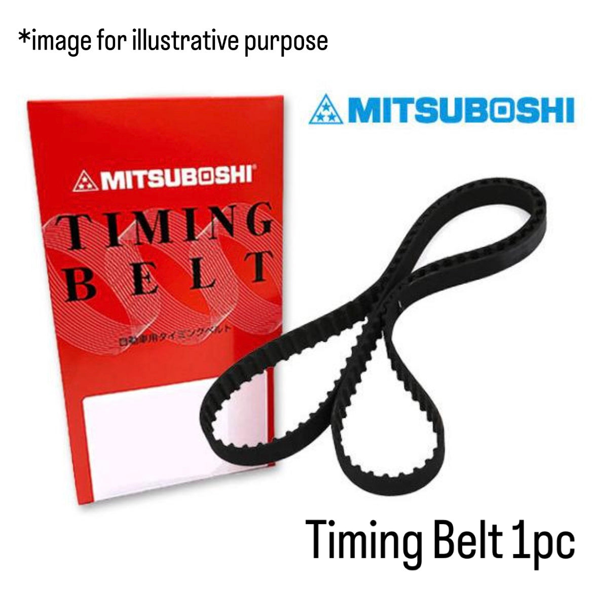 EA11R/CN21S/CP21S/CR22S/CS22S/PG6SS Timing Belt (Mitsuboshi) for Suzuki Cappuccino / Alto Works / Kizashi (OEM:11407-62D11)