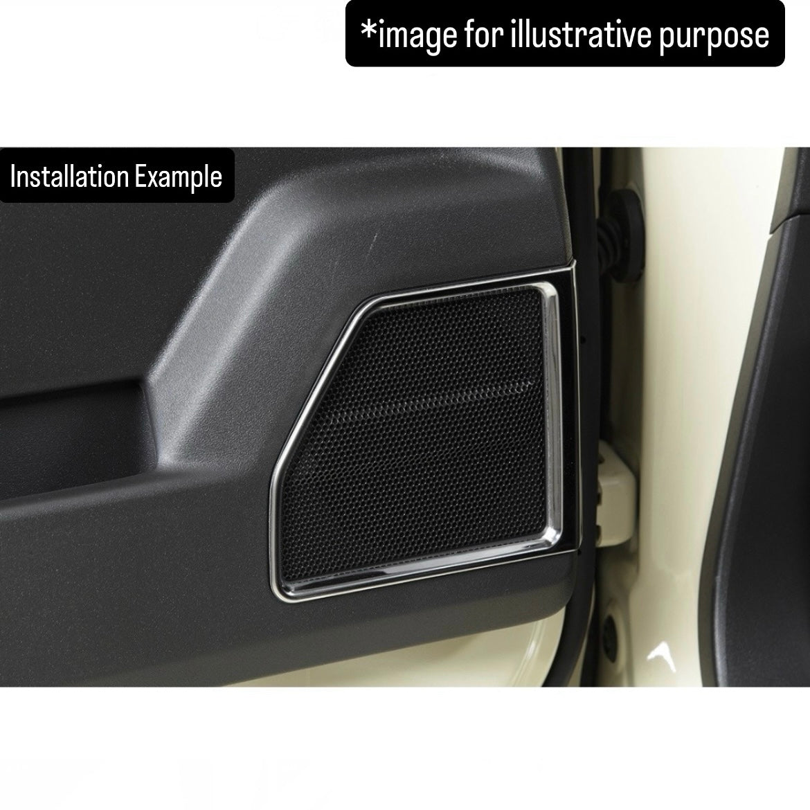 JB64W/JB74W Door Speaker Ring Trim Left & Right Set for Suzuki Jimny / Jimny Sierra