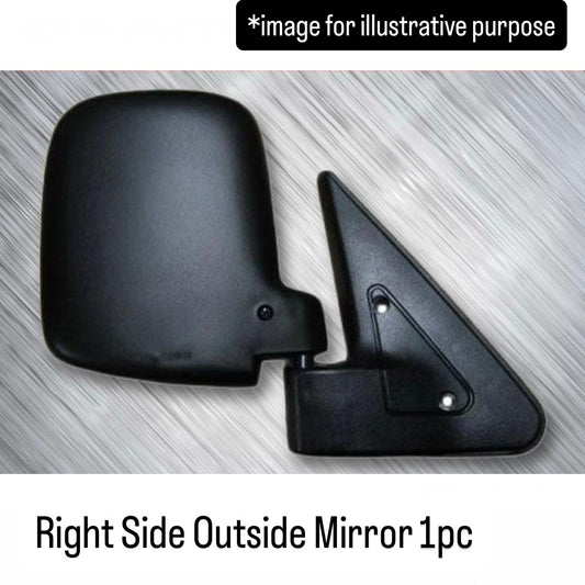 DC51T/DD51T/DD51V/DE51V/DF51V Right Side Outside Mirror (Daito Press) for Suzuki Carry (OEM:84701-50F11-5PK)