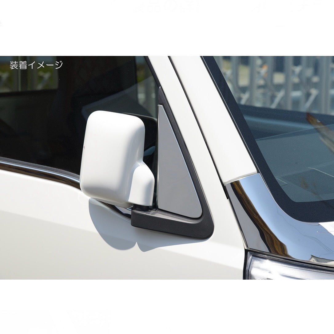 S500P/S510P Early Model Hijet Truck Door Mirror Base Garnish\ 3 color options, Pre-Applied Double-Sided Tape