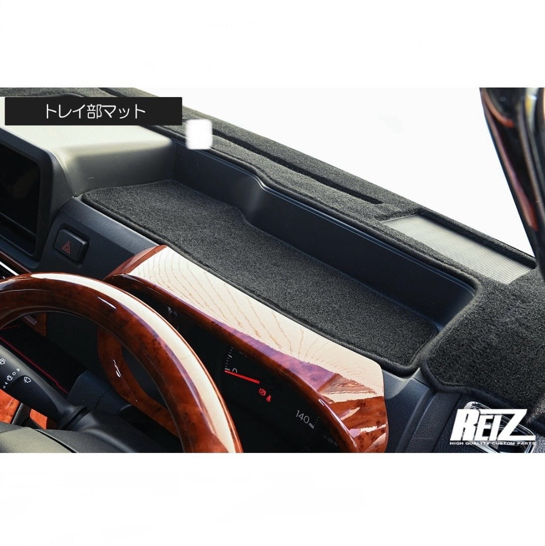 S500P/S510P Late Model Hijet Truck / Jumbo Dashboard Mat – Anti-Glare & UV Protection [For Auto-Light Vehicles, 6.8-inch DA / Audio-Delete Models]