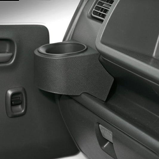 DA16T Passenger Side Cup Holder Black 1pc – Suzuki Carry / Super Carry (2013.9–2026.1) – Mazda Scrum / Nissan NT100 Clipper / Mitsubishi Minicab