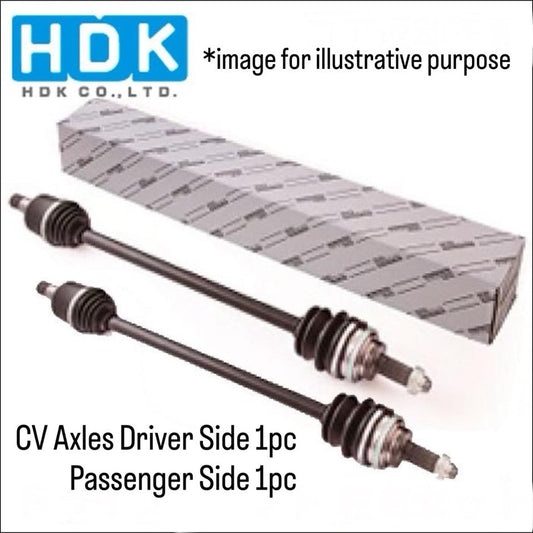 HA7 (Engine:E07Z) CV Axles Left & Right Set (HDK) for Honda Acty 44306-S3B-N51
