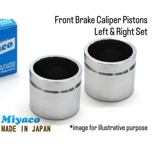 S500P/S510P Front Brake Caliper Pistons Left & Right Set (Miyaco) for Daihatsu Hijet (OEM:47731-B5010)