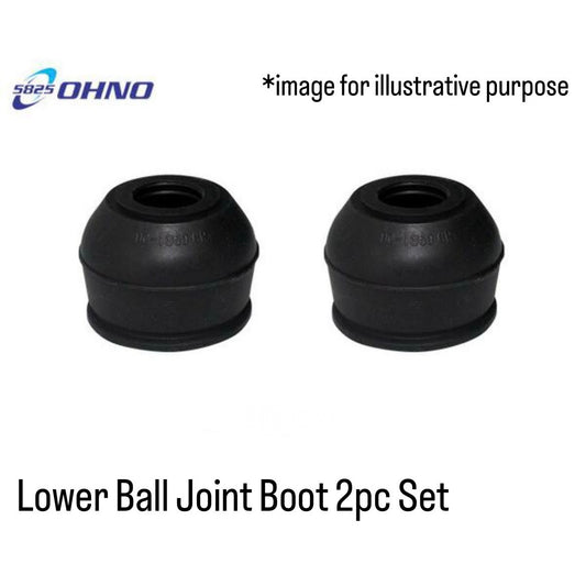 HE21S/HA22S/HA23S/HA23V/HA24S/HA24V (Engine:K6A) Lower Ball Joint Boot 2pc Set (Ohno Rubber) for Suzuki Alto / Lapin (OEM:45723-70B00)