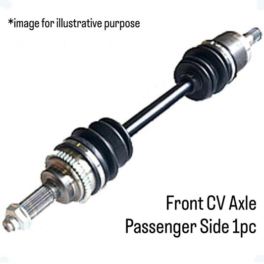 HA23V Front Left CV Axle (Passenger Side) with Lock Nut for Suzuki Alto (OEM:44102-76G01)