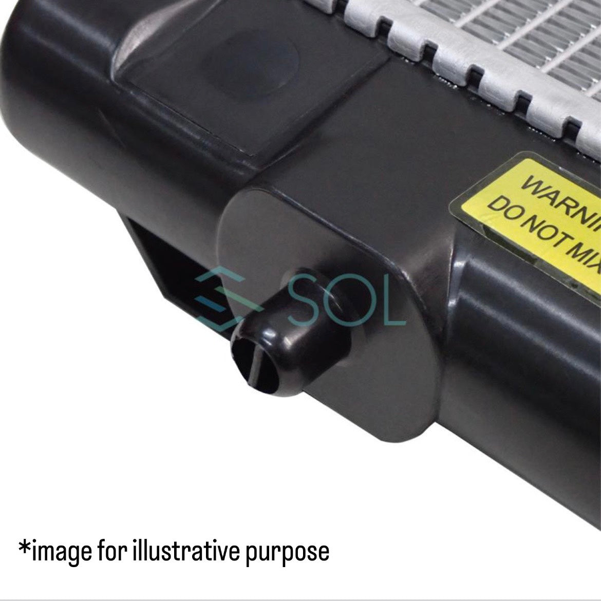 HA22S/HA23S/HA23V/HE21S/MC22S (NA/AT/MT) Radiator Assembly with Cap (CAPSOL) for Suzuki Alto / Alto Lapin / Wagon R