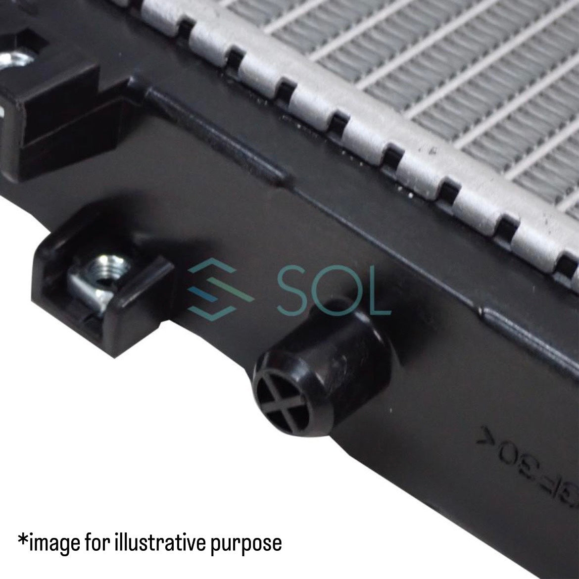 HA22S/HA23S/HA23V/HE21S/MC22S (NA/AT/MT) Radiator Assembly with Cap (CAPSOL) for Suzuki Alto / Alto Lapin / Wagon R