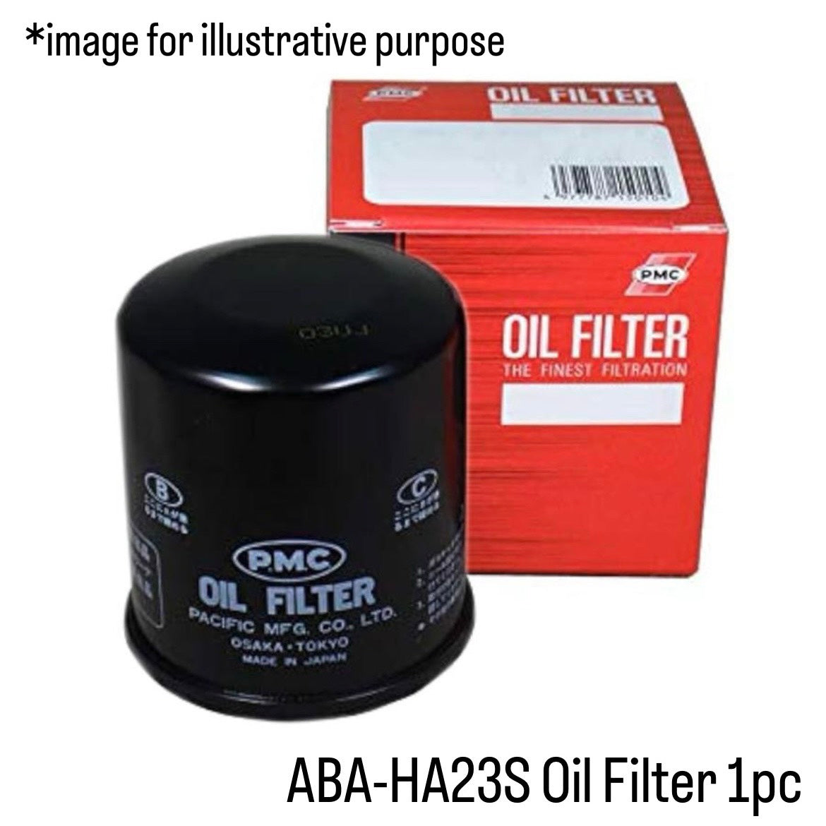 ABA-HA23S (Engine:K6A) Oil Filter (PMC) for Suzuki Alto (OEM:16510-81420)