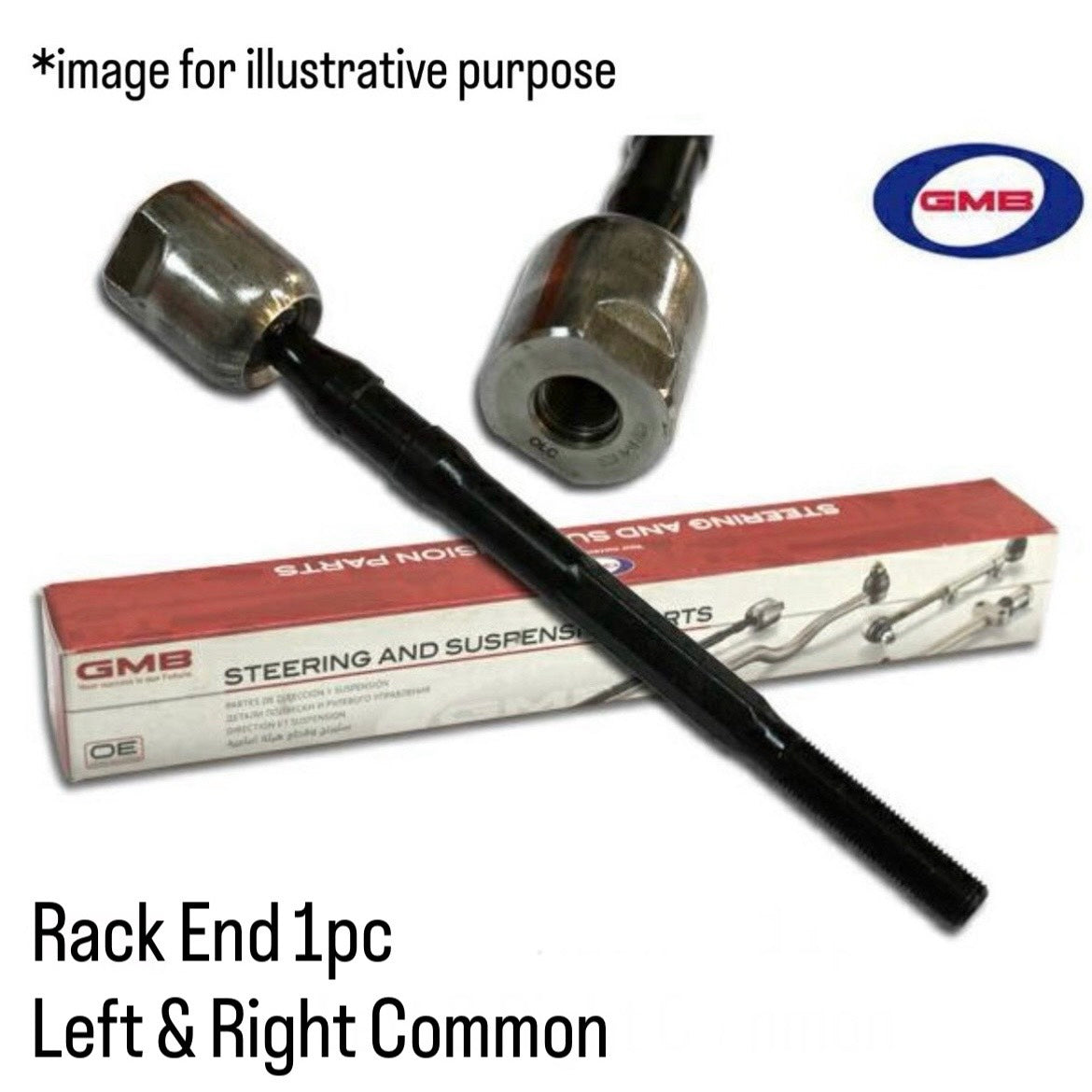 HA23S/HA23V Rack End 1pc Left / Right common (GMB) for Suzuki Alto (OEM:48830-76G00)