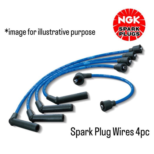 DA51T/DC51B/DC51T (Engine:F6A) Spark Plug Wires Set 4pc (NGK) for Suzuki Carry
