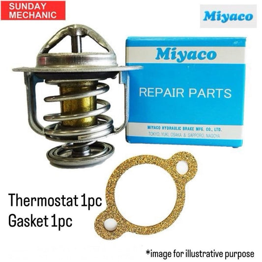 S110C/S110CT/S110P/S110V/S110W (Engine:EF-ES) Thermostat & Gasket Set (Miyaco) for Daihatsu Hijet (Jan.1994~Dec.1998)