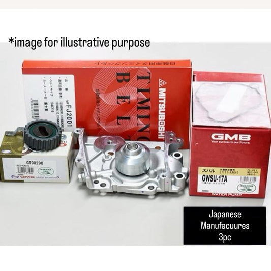 KS3/KS4 (Engine:EN07C/EN07L/EN07F/EN07Y) Timing Belt 3pc Set for Subaru Sambar
