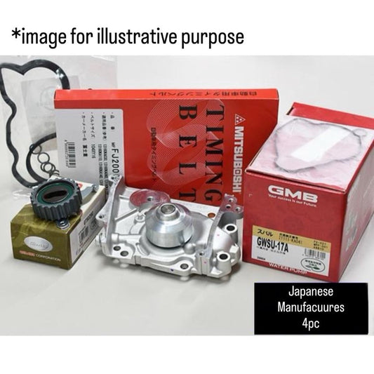 KS3/KS4 (Engine:EN07C/EN07L/EN07F/EN07Y) Timing Belt 4pc Set for Subaru Sambar (From.1990/03)