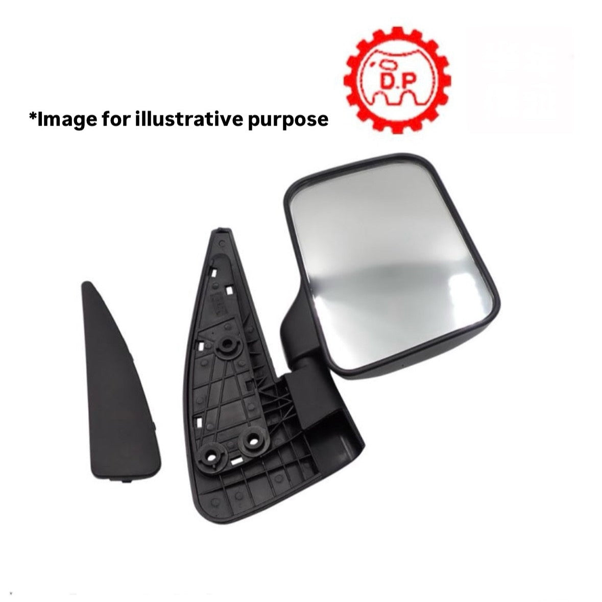 TT1/TT2/TV1/TV2 Subaru Sambar – 1pc Right Side Door Mirror  (Driver Side) Daihatsu Press Kogyo DI-640