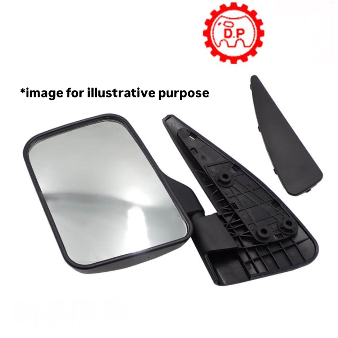 TT1/TT2/TV1/TV2 Subaru Sambar – 2pcs Left & Right Side Door Mirrors with Glass (Driver & Passenger Sides) Daito Press Kogyo DI-640 / DI-641