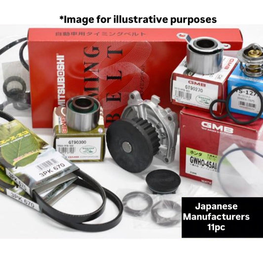 HA6/HA7 (Engine:E07Z) Timing Belt Set 11pc Set  for Honda Acty (1999/05~2010/01)