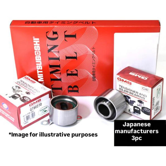 HA3/HA4/HA5/HH3/HH4 (Engine:E07A) Timing belt 3pc Set for Honda Acty