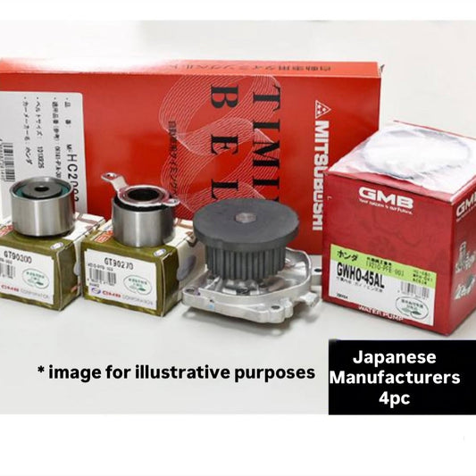 HH5/HH6/HA6/HA7 (Engine:E07Z) Timing Belt 4pc Set for Honda Acty