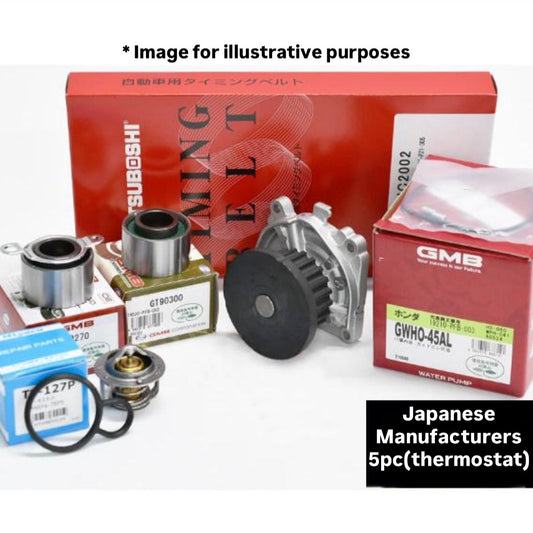 HA6/HA7 (Engine:E07Z) Timing Belt 5pc Set (Thermostat) for Honda Acty (1999/05~2010/01)
