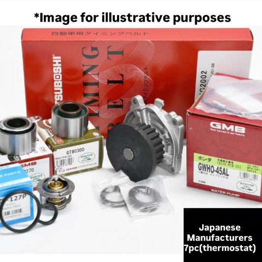 HA6/HA7 (Engine:E07Z) Timing Belt 7pc Set (Thermostat) for Honda Acty (1999/05~2010/01)
